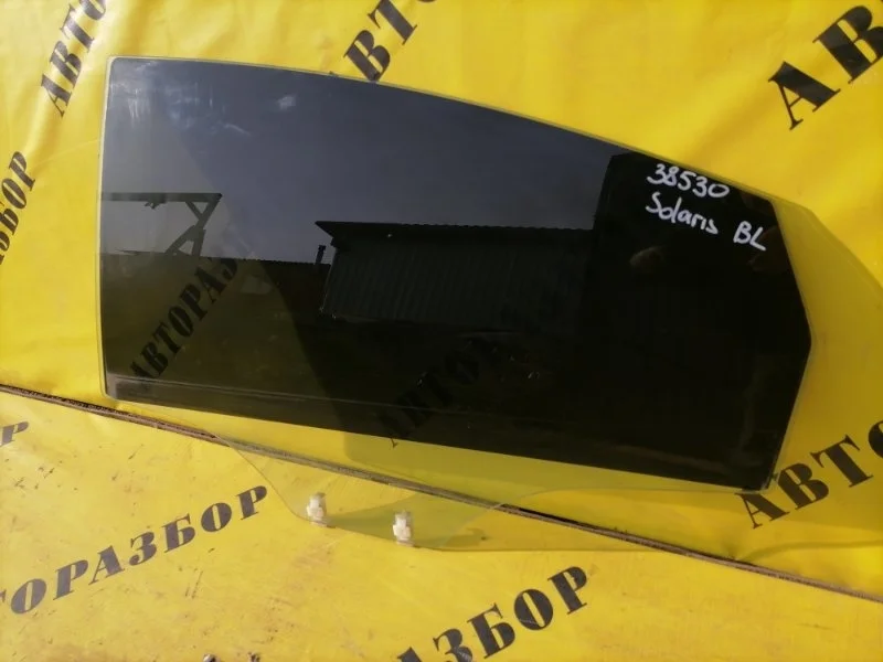 Стекло двери задней левой Hyundai Solaris 2010-2017 2014 834111R010 СЕДАН 1.6 G4FC 123 Л/С