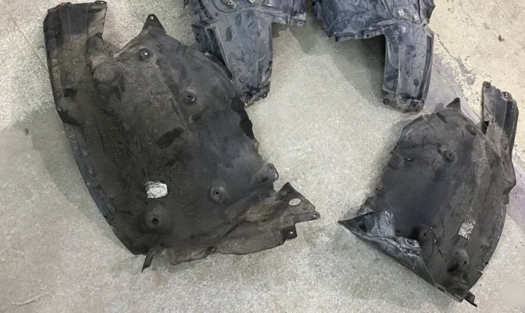 Локер Bmw 5 2015 51717186729 F10 B47D20, передний