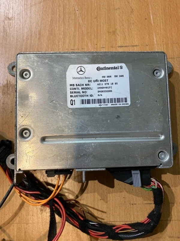 Блок управления телефоном Mercedes Benz E 2009 A2118701885 W211 OM646
