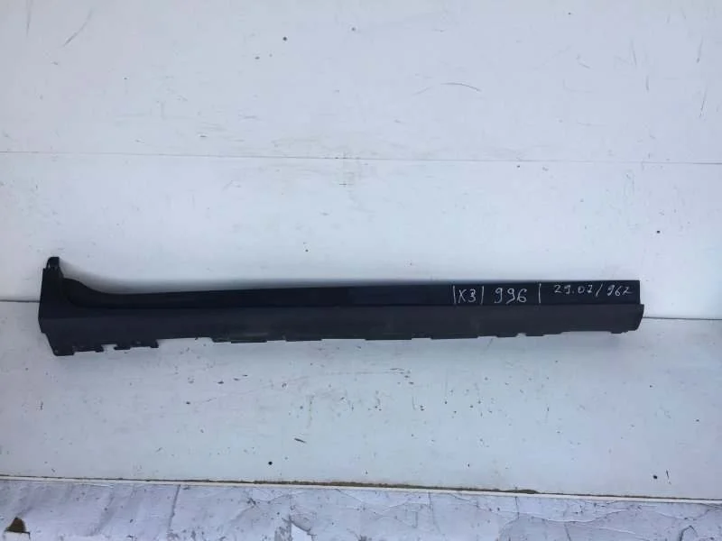 Накладка порога Bmw X3 2010-2017 51777210080 F25, правая