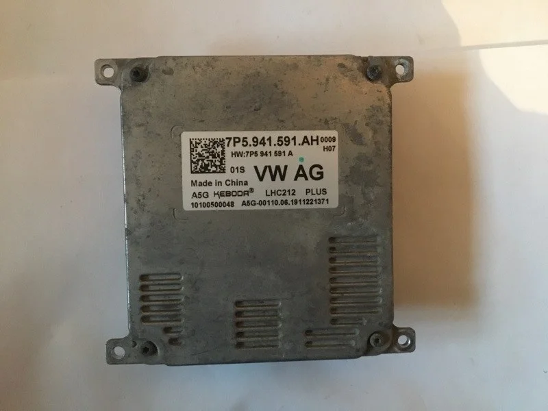 Блок управления фарой (LED) Skoda Kodiaq 2016-2022 7P5941591AH 1, передний