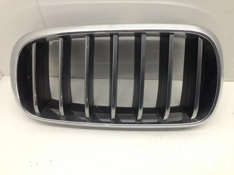 Решётка радиатора Bmw X5 2013-2018 51137294485 F15, передняя левая