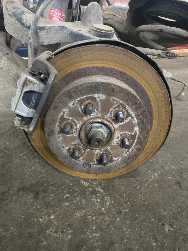 Диск тормозной задний Nissan Pathfinder (R51M) 2004-2013 2008 43206EB300 ВНЕДОРОЖНИК 2.5 D YD25DDTI, левый