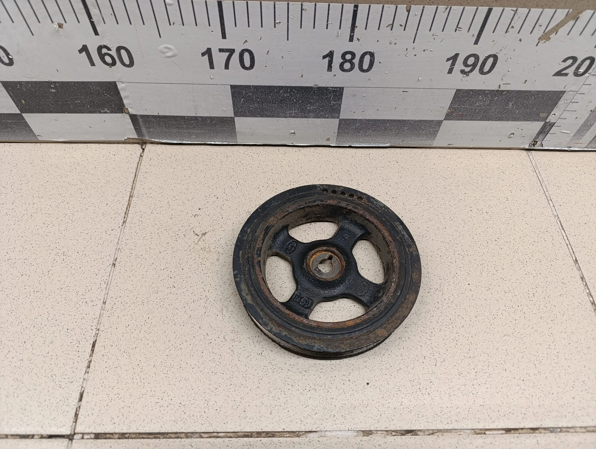 Шкив коленвала Solaris 2010-2017