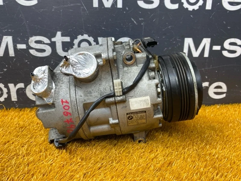 Компрессор кондиционера Bmw X5 2007 64529121759 E70 N52B30A