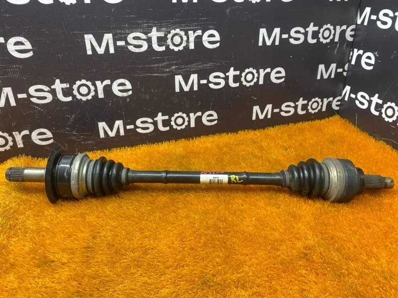 Привод Bmw 3-Series 2013 7597681 F30 N47D20C, задний левый