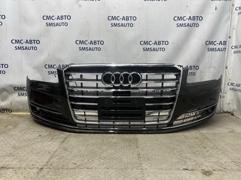 Бампер в сборе Audi A8 2014 4H0807065K D4 4.0 CTG, передний
