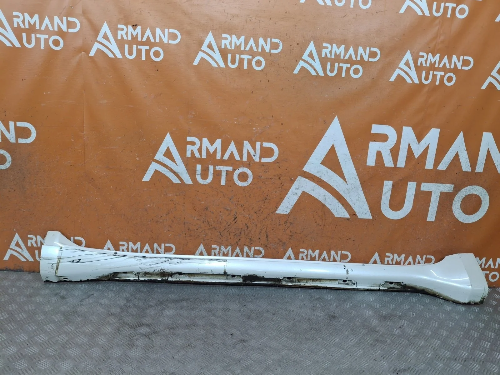 Накладка порога Toyota Land Cruiser Prado 2009-нв 150
