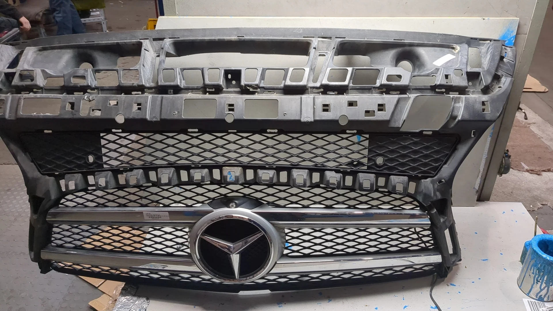 Решетка радиатора Mercedes-Benz GL/GLS-Class