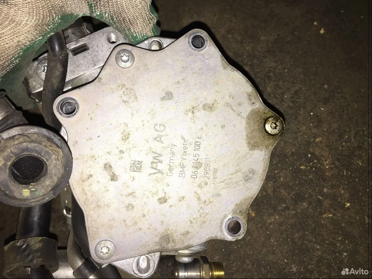 Вакуумный насос тормозов audi a4 b8 a5