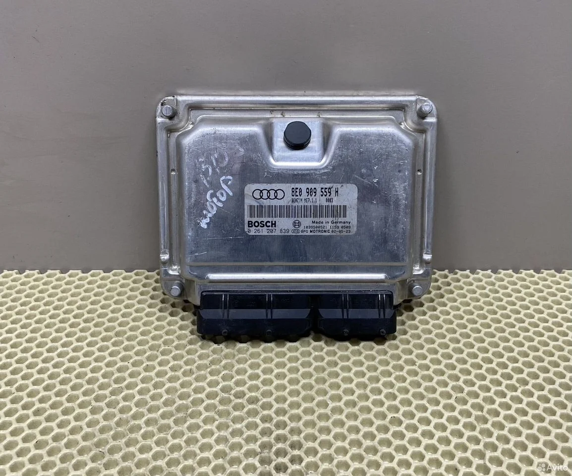 Блок управления двигателем audi a6 c5 4b рест