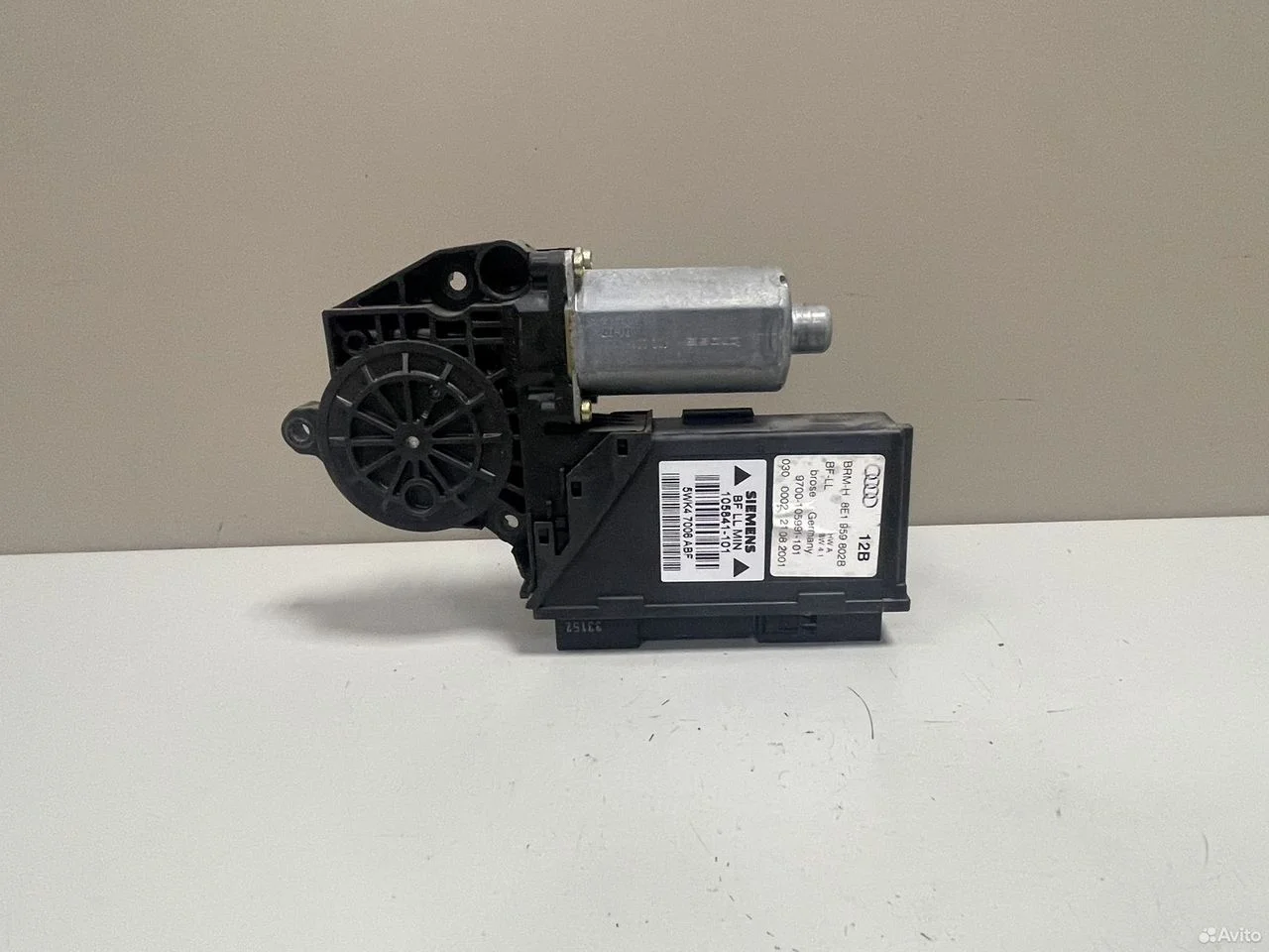 Моторчик стеклоподъёмника audi a4 8e b6