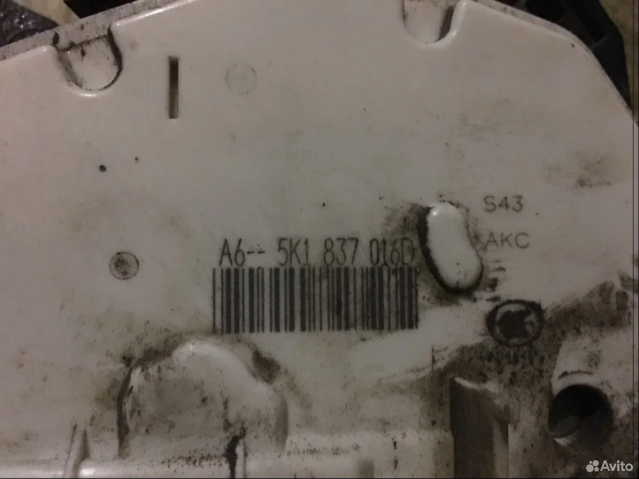 Замок двери передней правой vw polo 5 седан