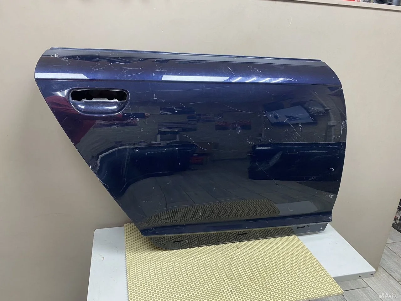 Дверь задняя правая audi a6 c6 4f