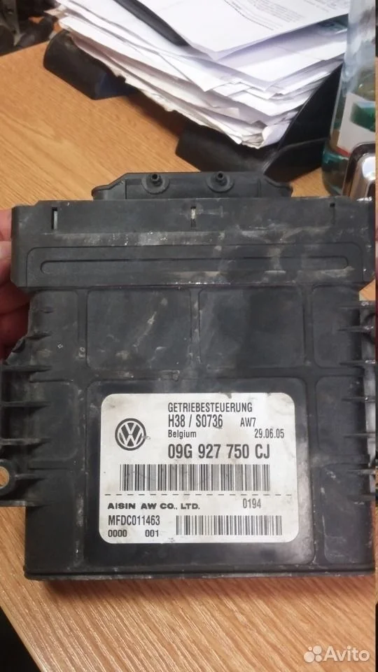 Эбу акпп 09g927750cj vw passat b6