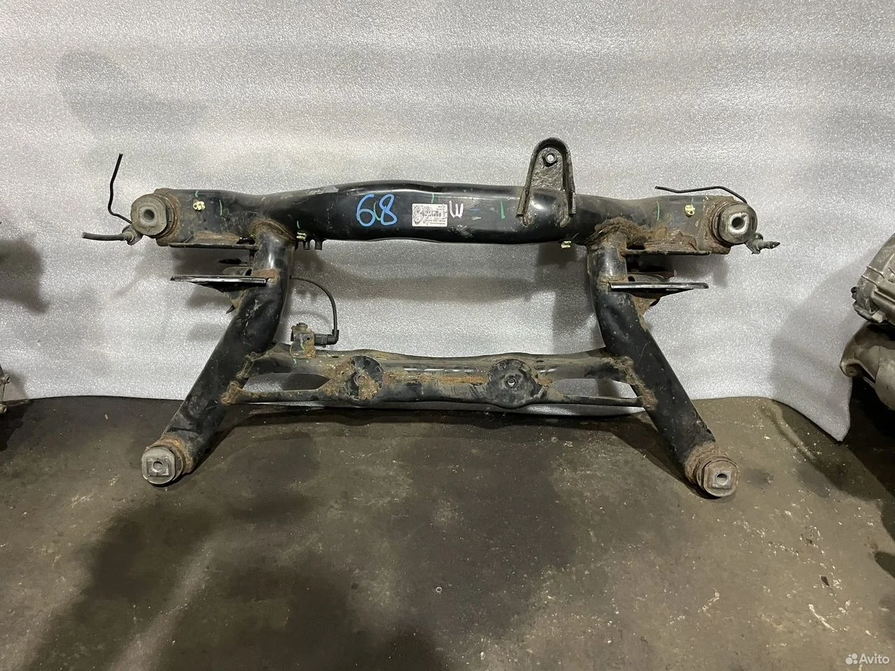 Подрамник задний audi q3 8u