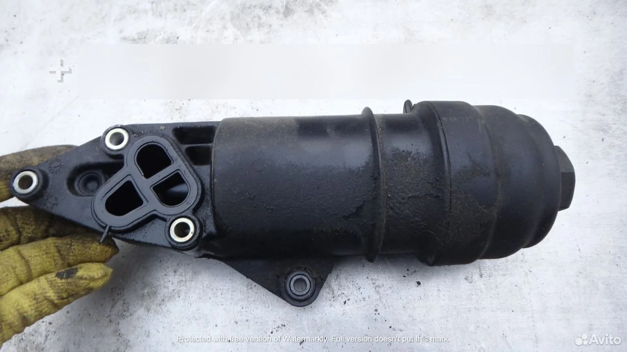 Корпус масляного фильтра 06e115405a audi a6 4f c6