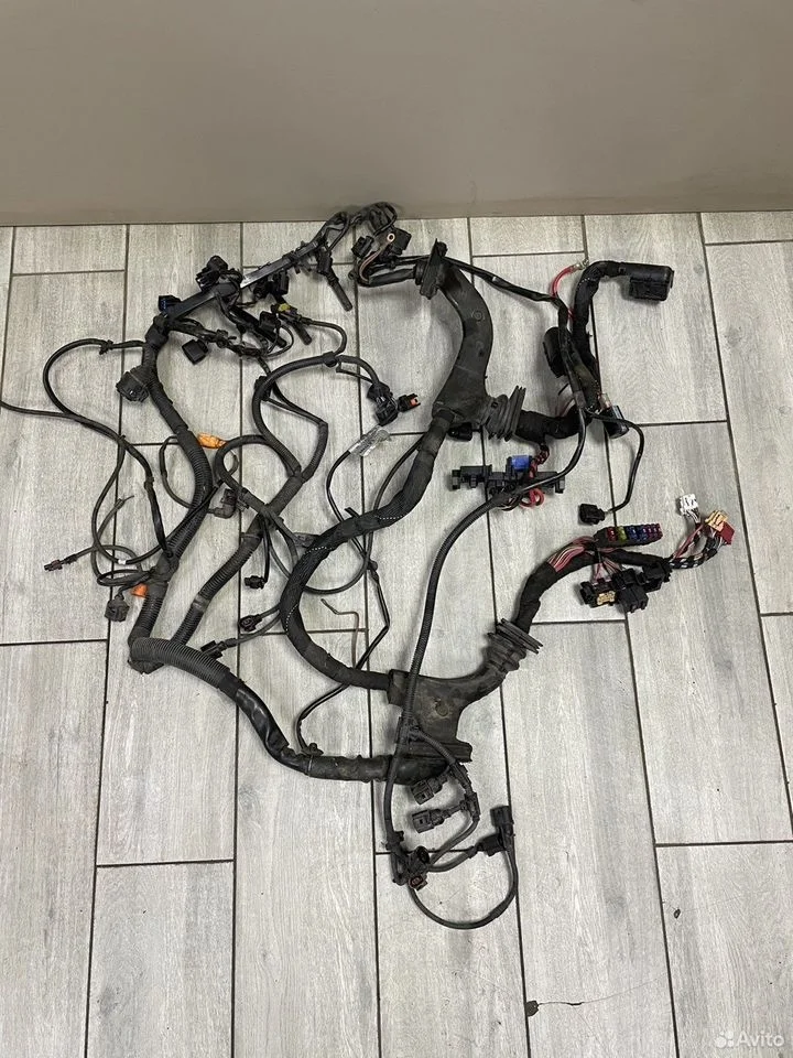 Проводка двигателя audi a6 c6 4f cag cah