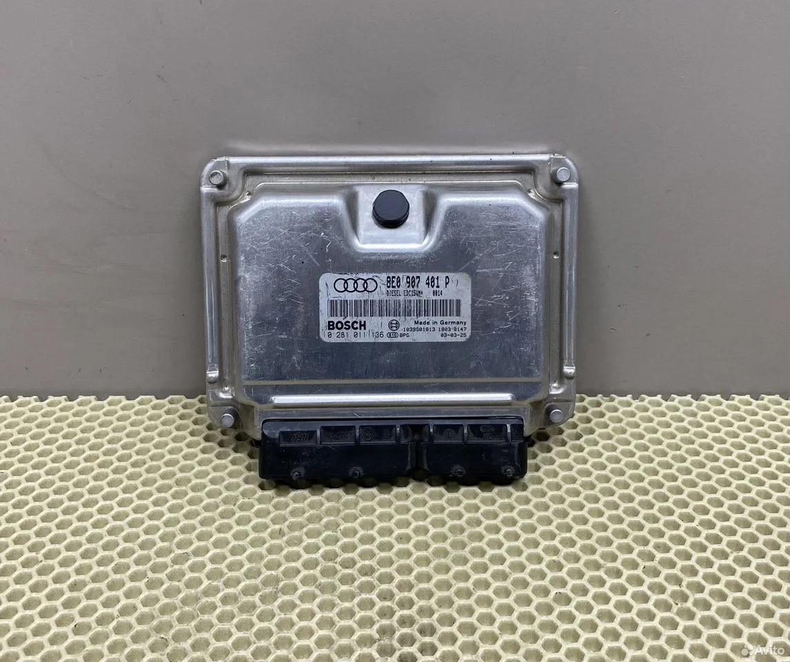 Блок управления двигателем audi a6 c5 4b рест