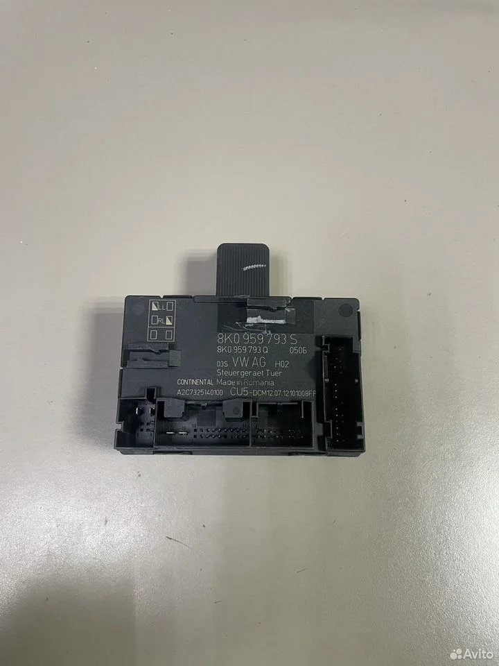 Блок управления передней двери audi a4 b8 8k