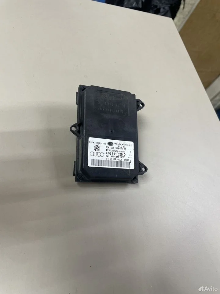 Блок управления фарой audi a6 c6 4f0941329d