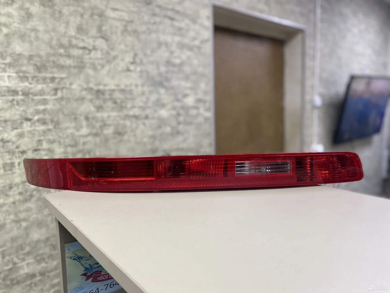 Фонарь задний левый в бампер audi q7 4l