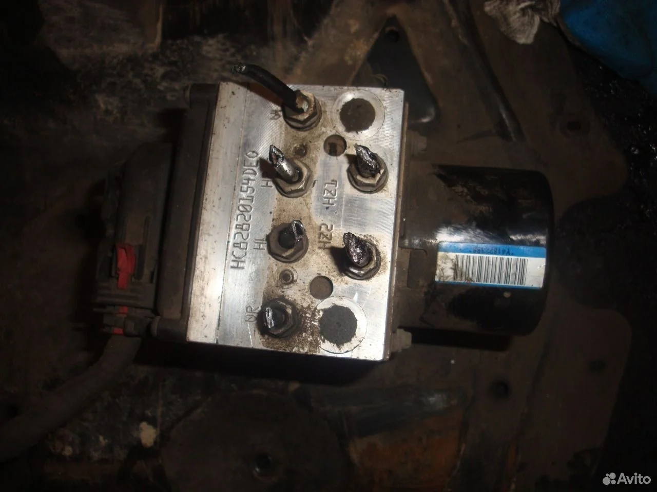 Блок abs vw passat b6 3c0614109p