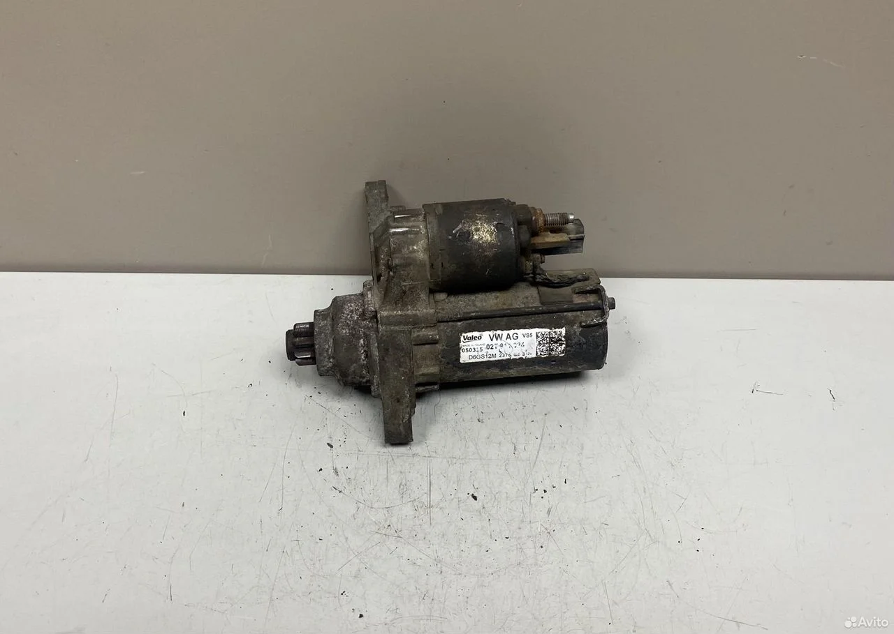 Стартер skoda fabia 2 мкпп 02t911024