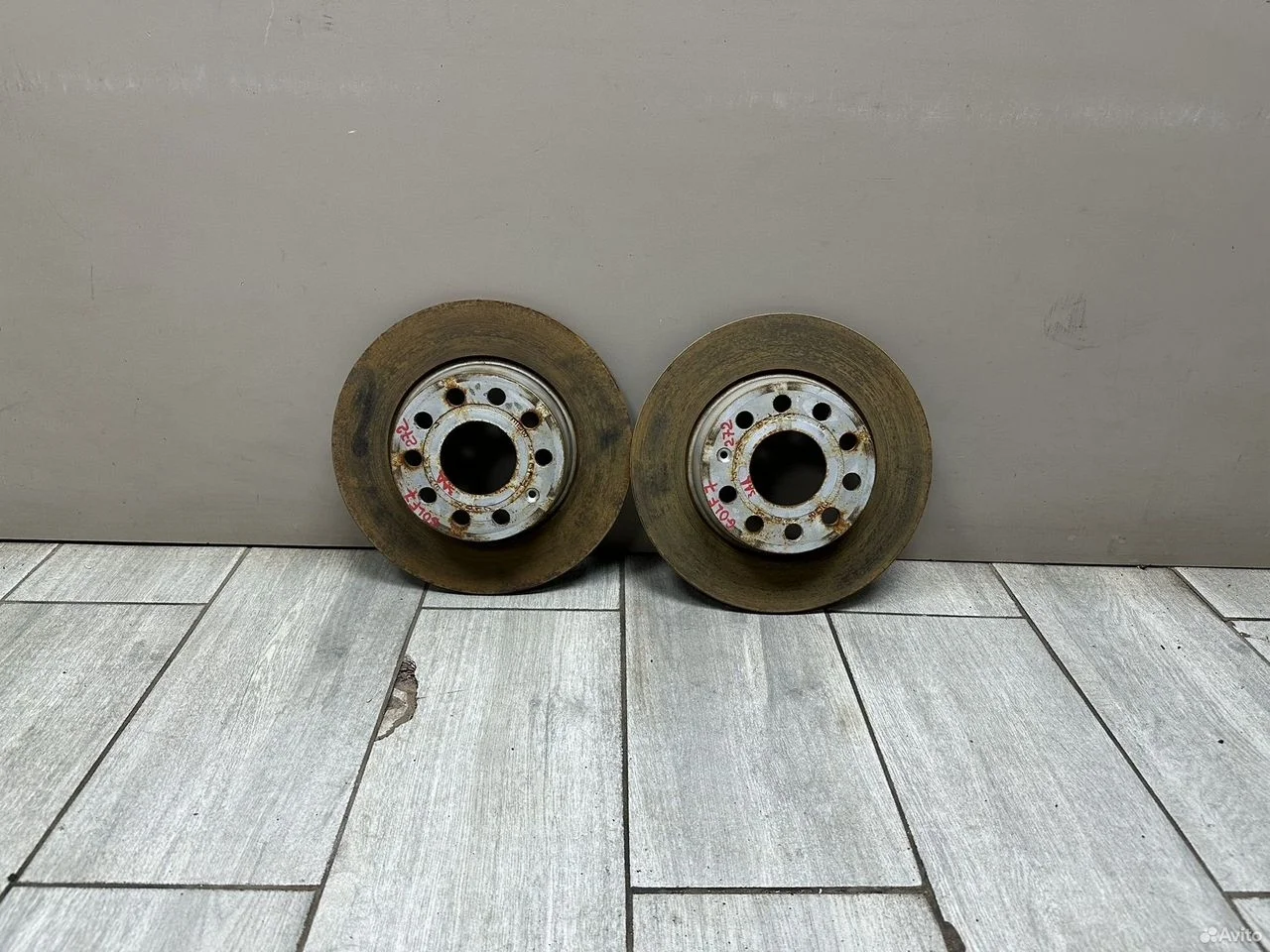 Диск тормозной задний vw golf 7 5g audi a3 8v