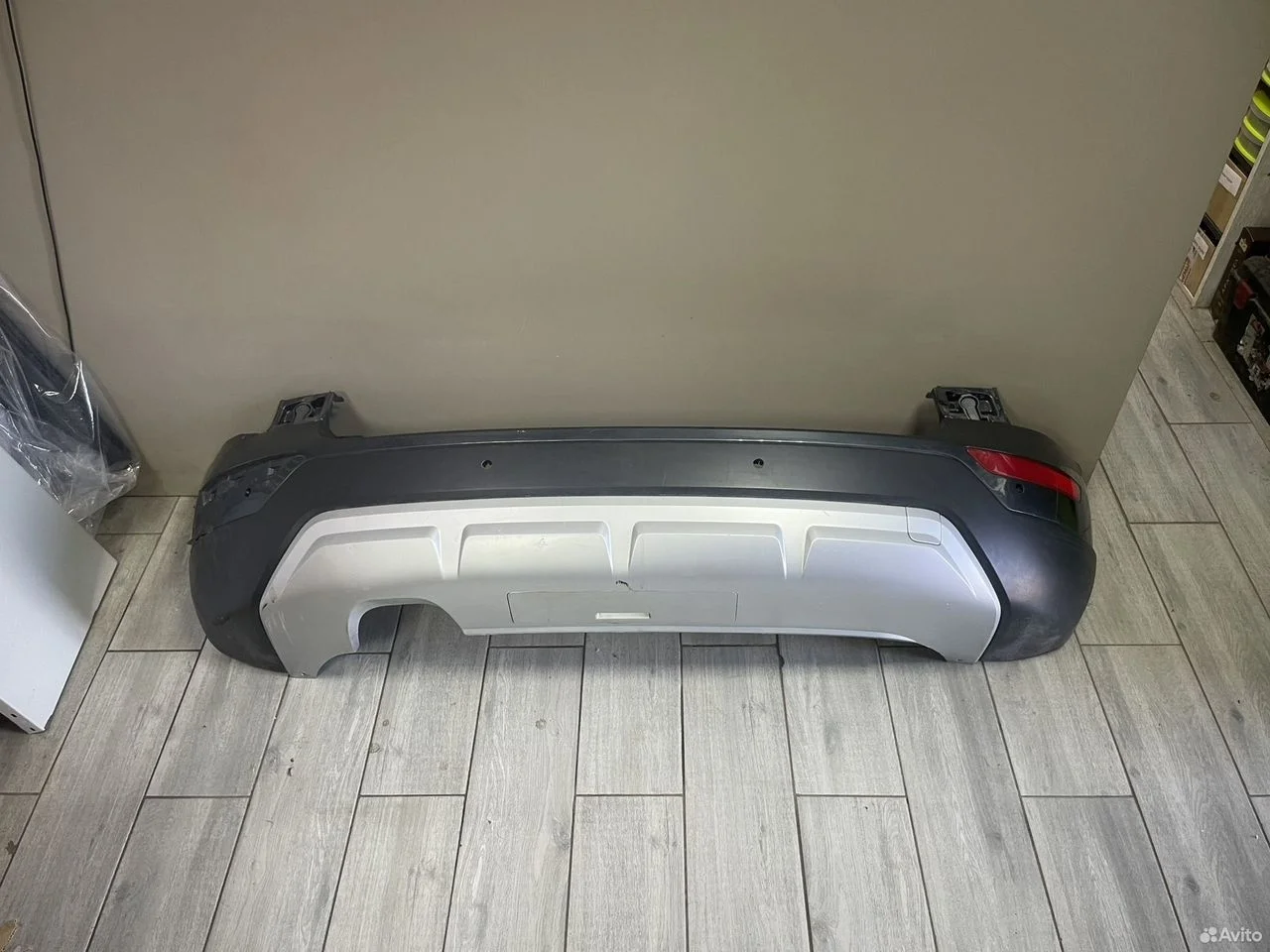 Бампер задний skoda yeti 5l рестайлинг