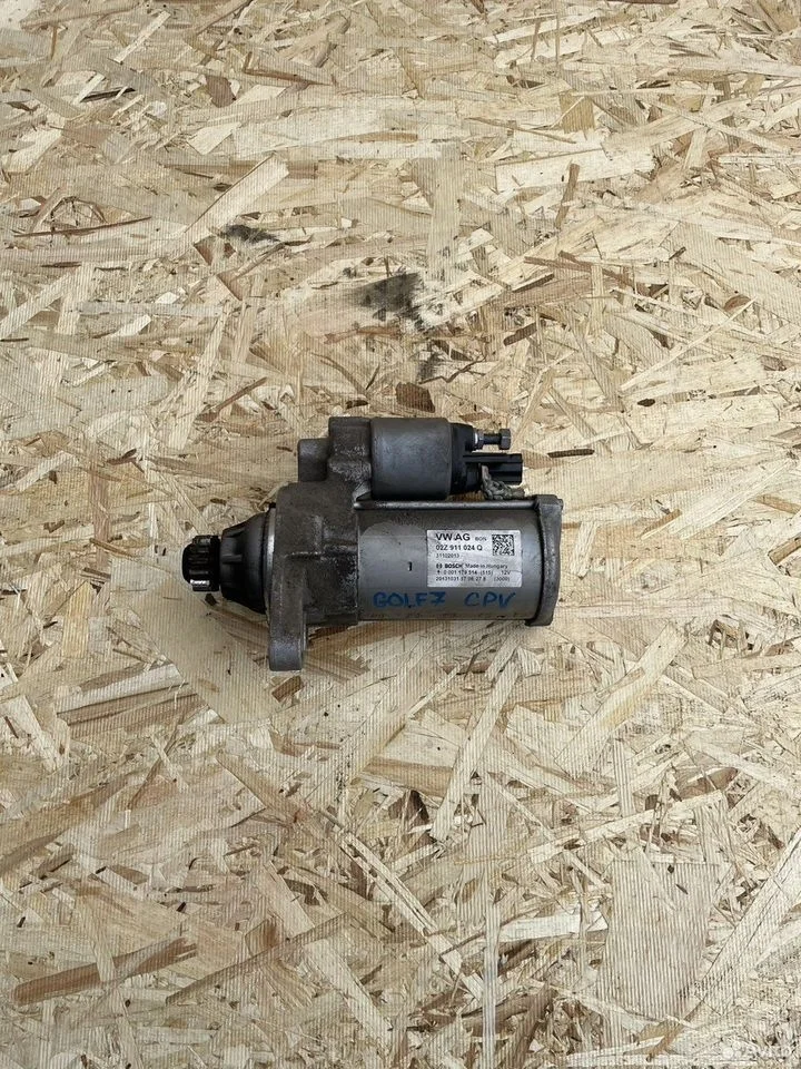 Стартер vw golf 7