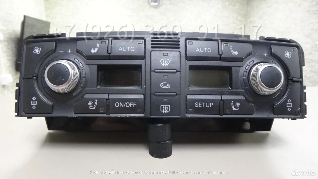 Блок климат контроля audi a8 d3 4e0820043h