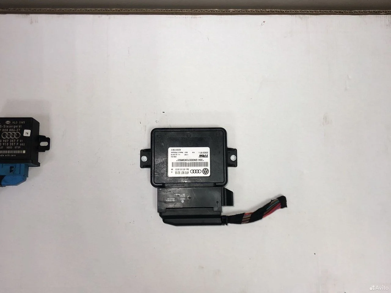 Блок управления ручником 4f0907801b audi a6 c6 4f