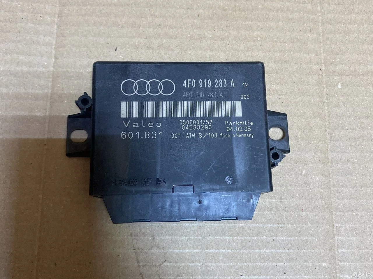 Блок управления парктроником audi a6 4f c6