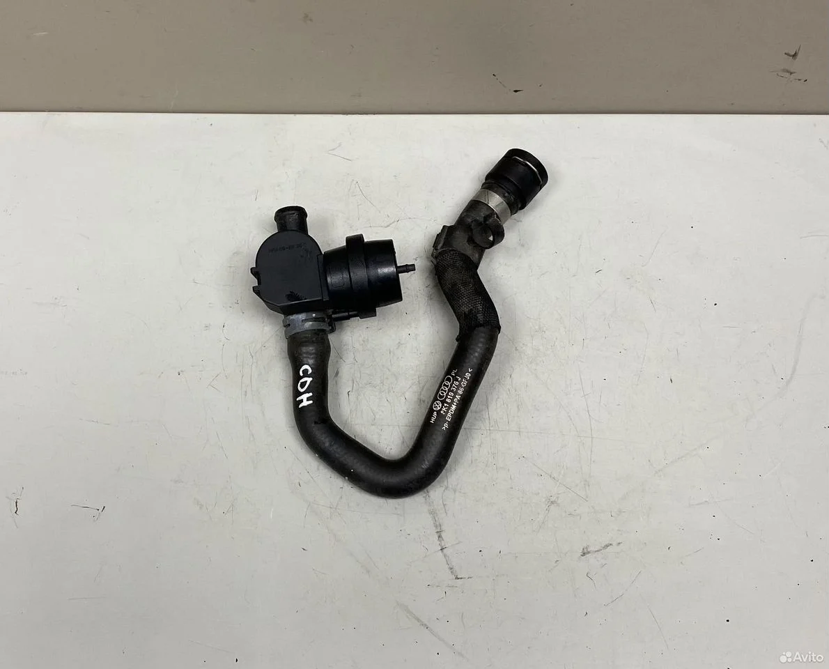 Патрубок охлаждения с краном печки audi a4 b8 8k