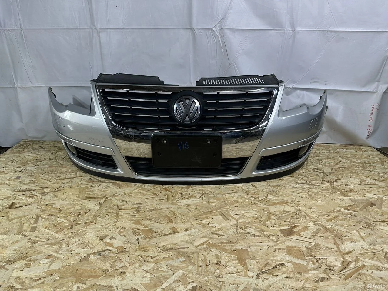 Бампер передний в сборе volkswagen passat b6