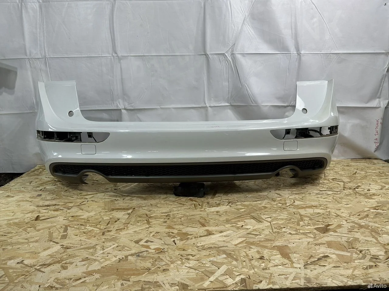 Бампер задний s-line audi q5 8r