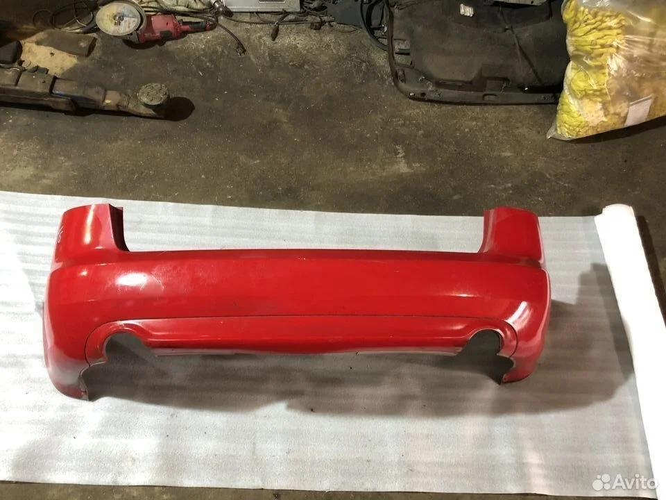 Бампер задний s line audi a4 8e b7 avant