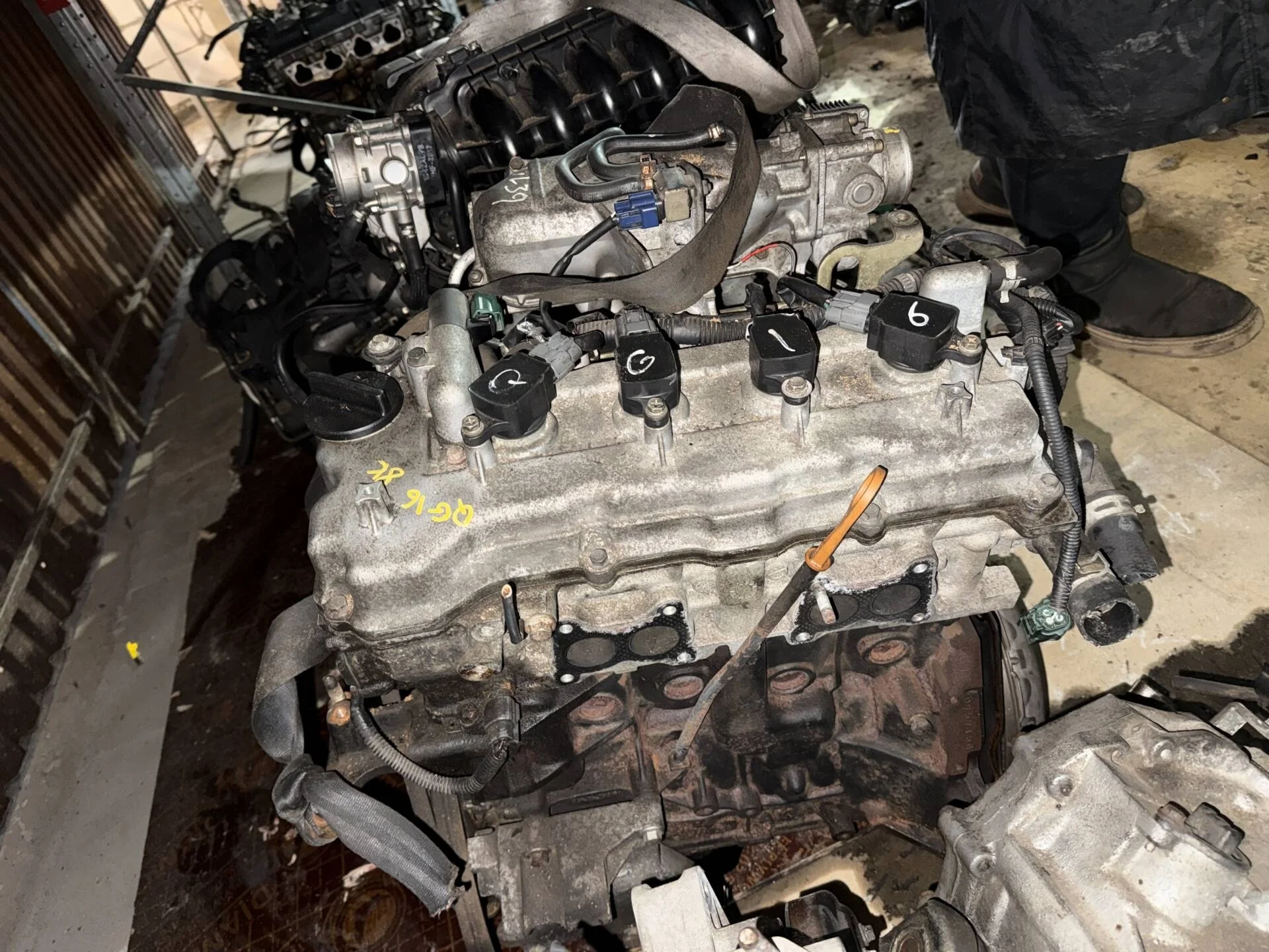 Двигатель Nissan Almera Classic B10 QG16DE 1.6