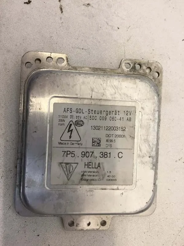 Блок розжига ксенона Porsche Cayenne 2010-2017 7P5907381C 2, передний