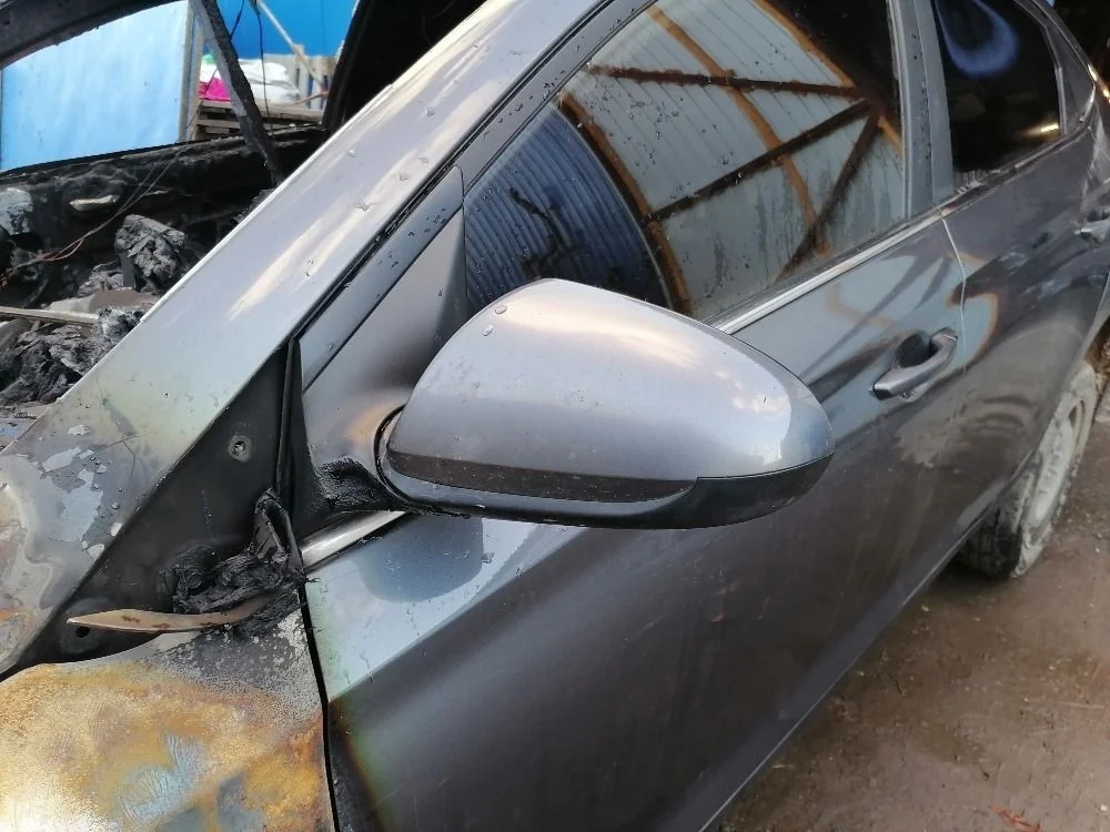 Зеркало левое Hyundai Solaris II рестайлинг (2020—2025) 87610H5110