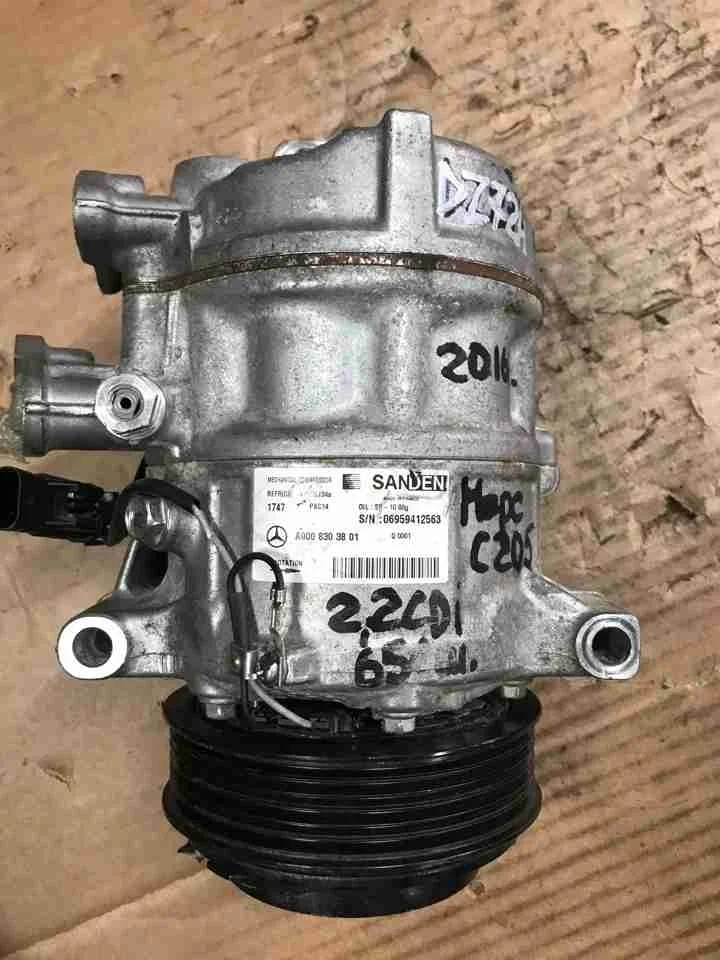Компрессор кондиционера Mercedes-Benz W205/S205/C205/A205 (2014—2018) A0008303801
 651921