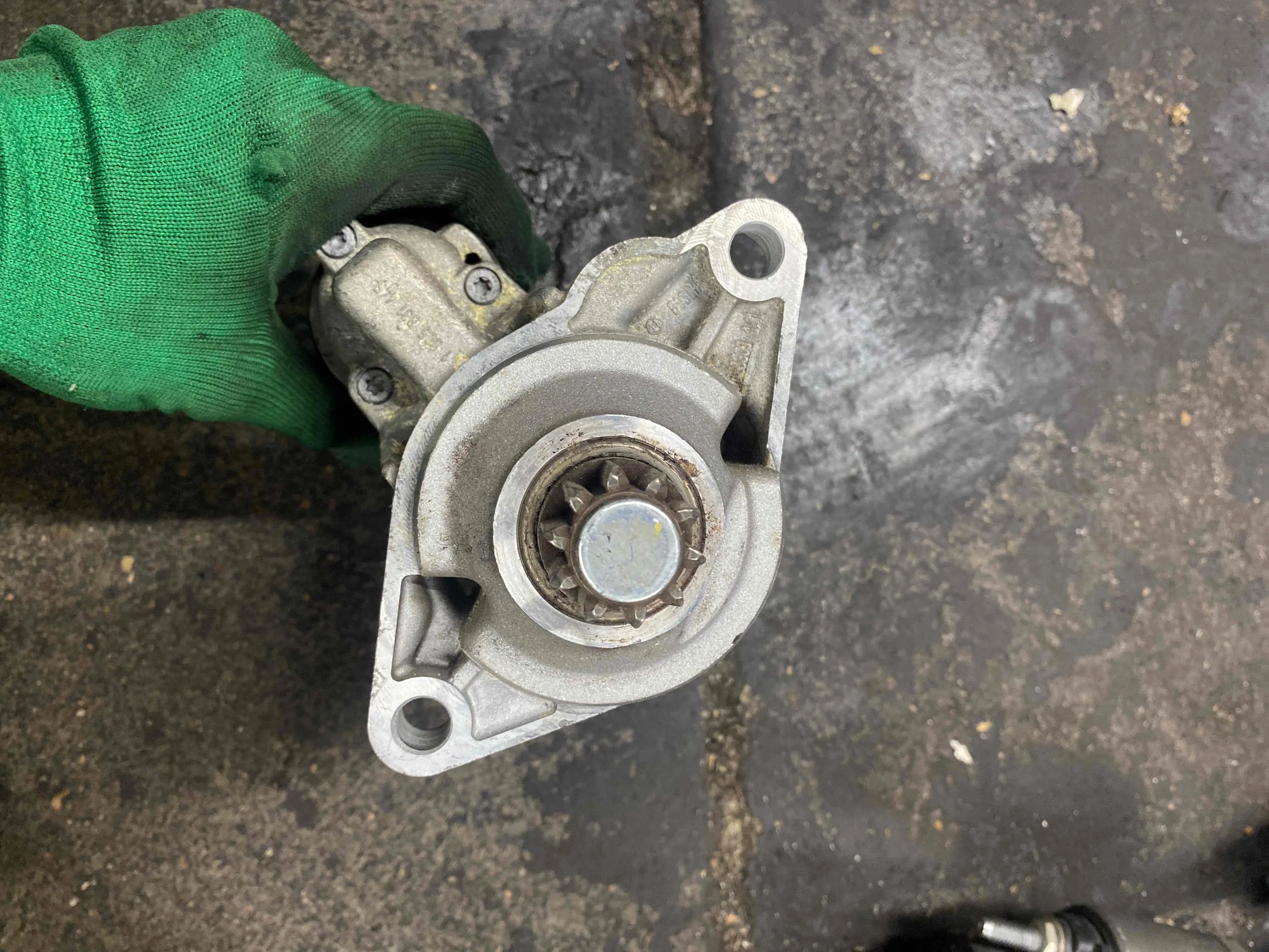 Стартер Volkswagen Mk6 (2008—2012) 02E911023J
 BMY