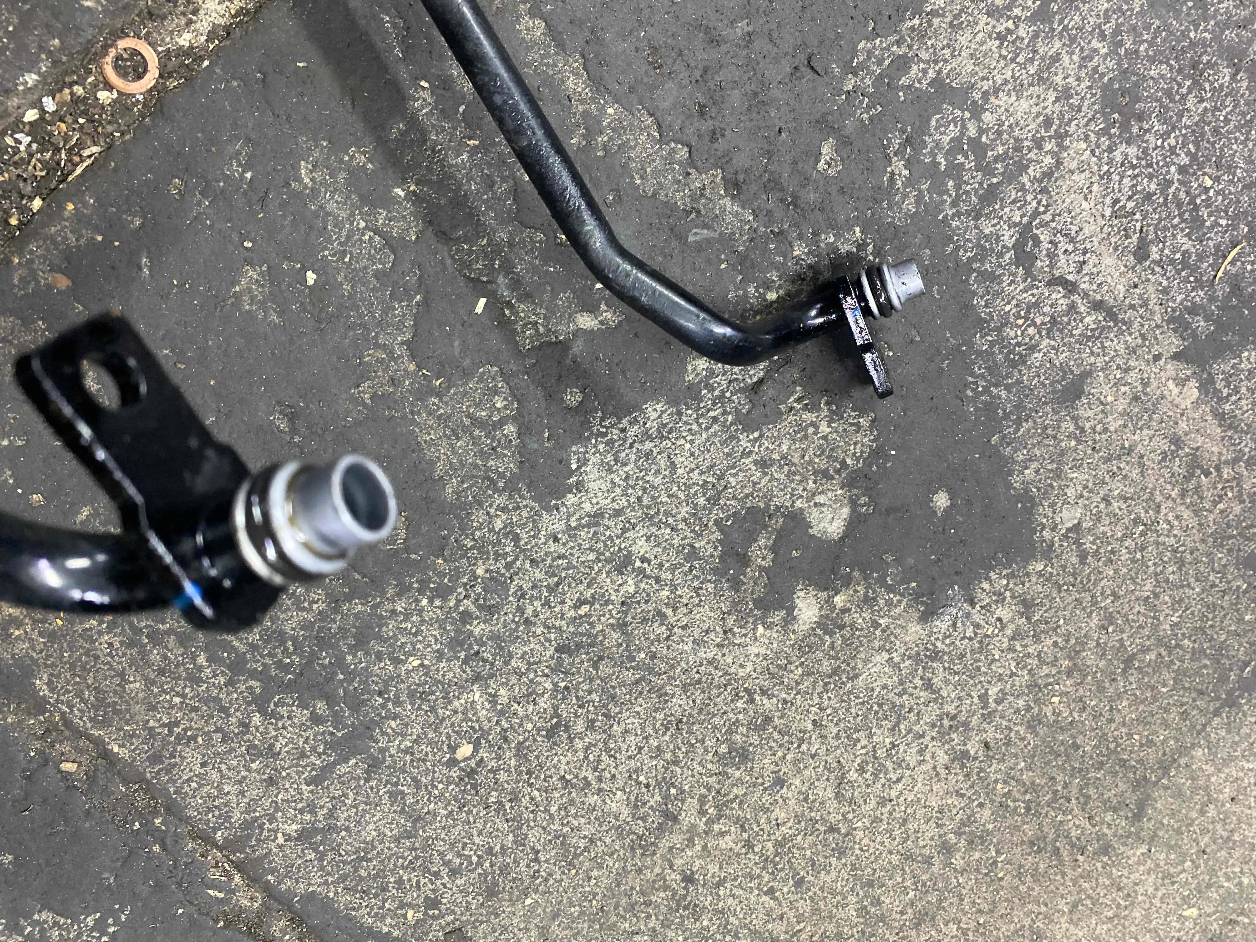 Шланг (трубка) АКПП Audi 4M (2015—2020) 7P0317801F; 7P0317801H CRC