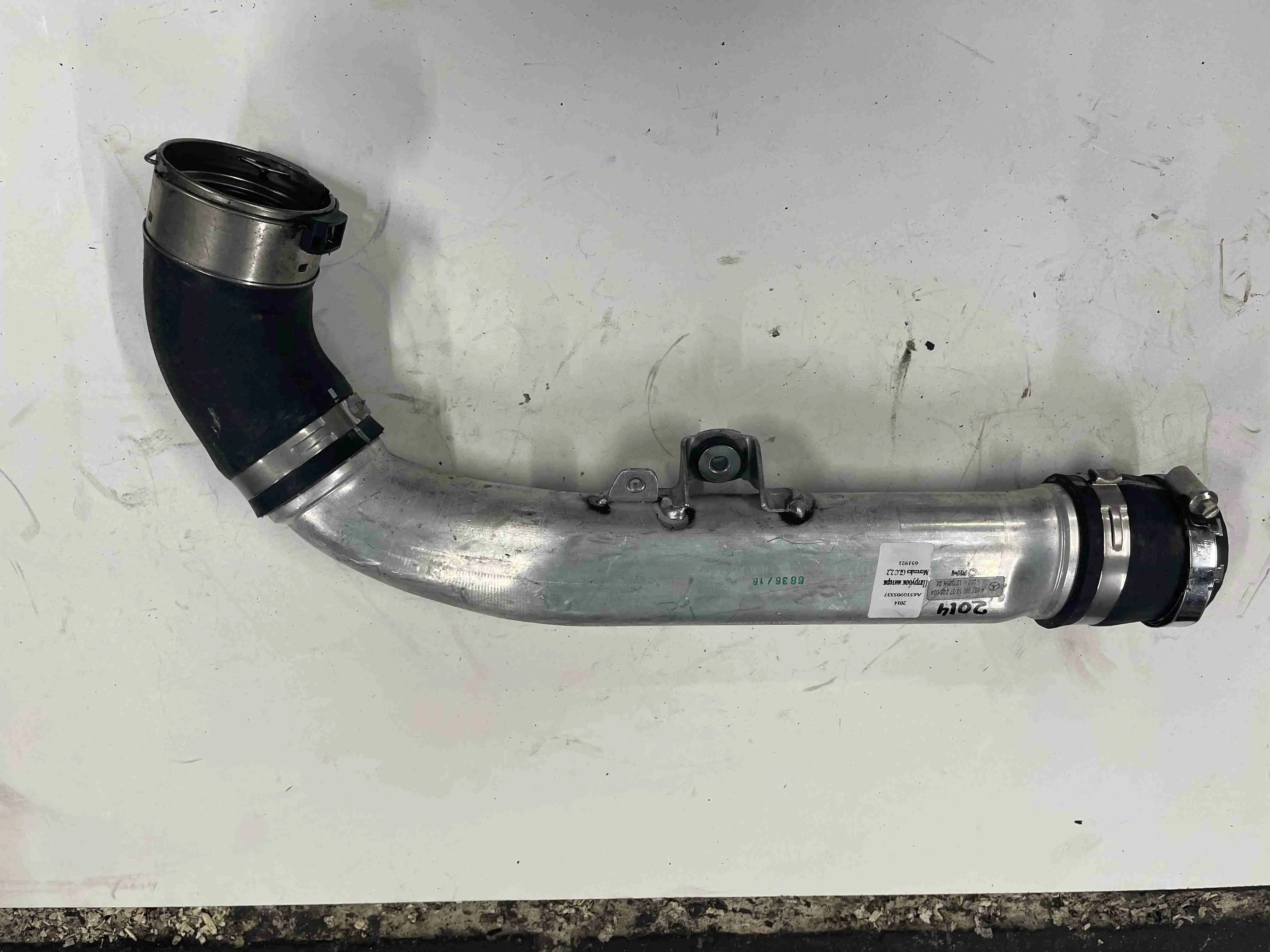 Патрубок интеркулера Mercedes-Benz X253 (2015—2019) A6510905337
 651921