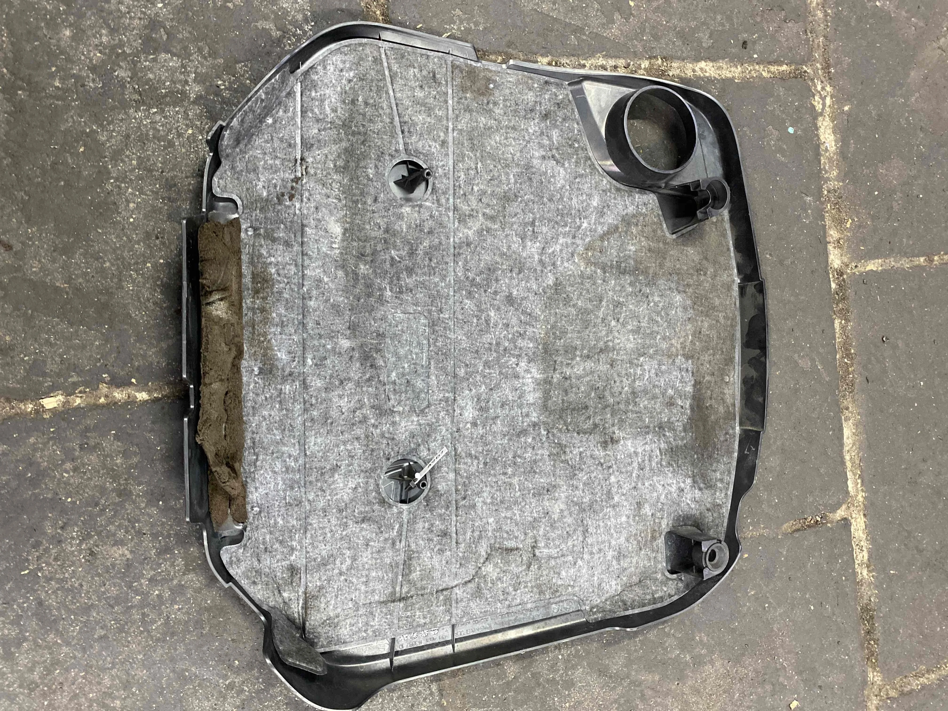 Декоративная крышка двигателя BMW F25 (2010—2014) 11148513452 N57D30A