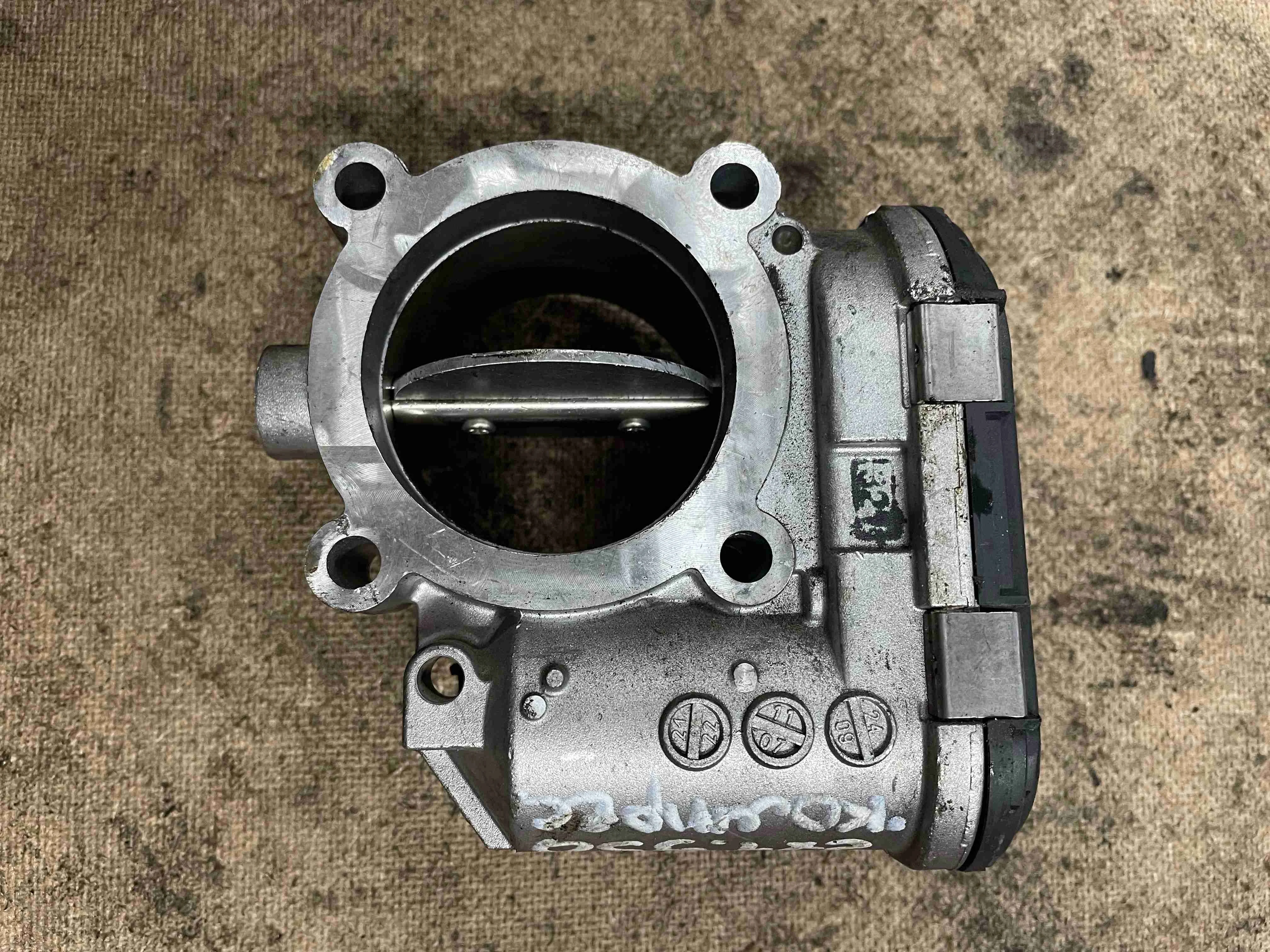 Заслонка дроссельная Mercedes-Benz W169 рестайлинг (2008—2012) A1661413125
 166940