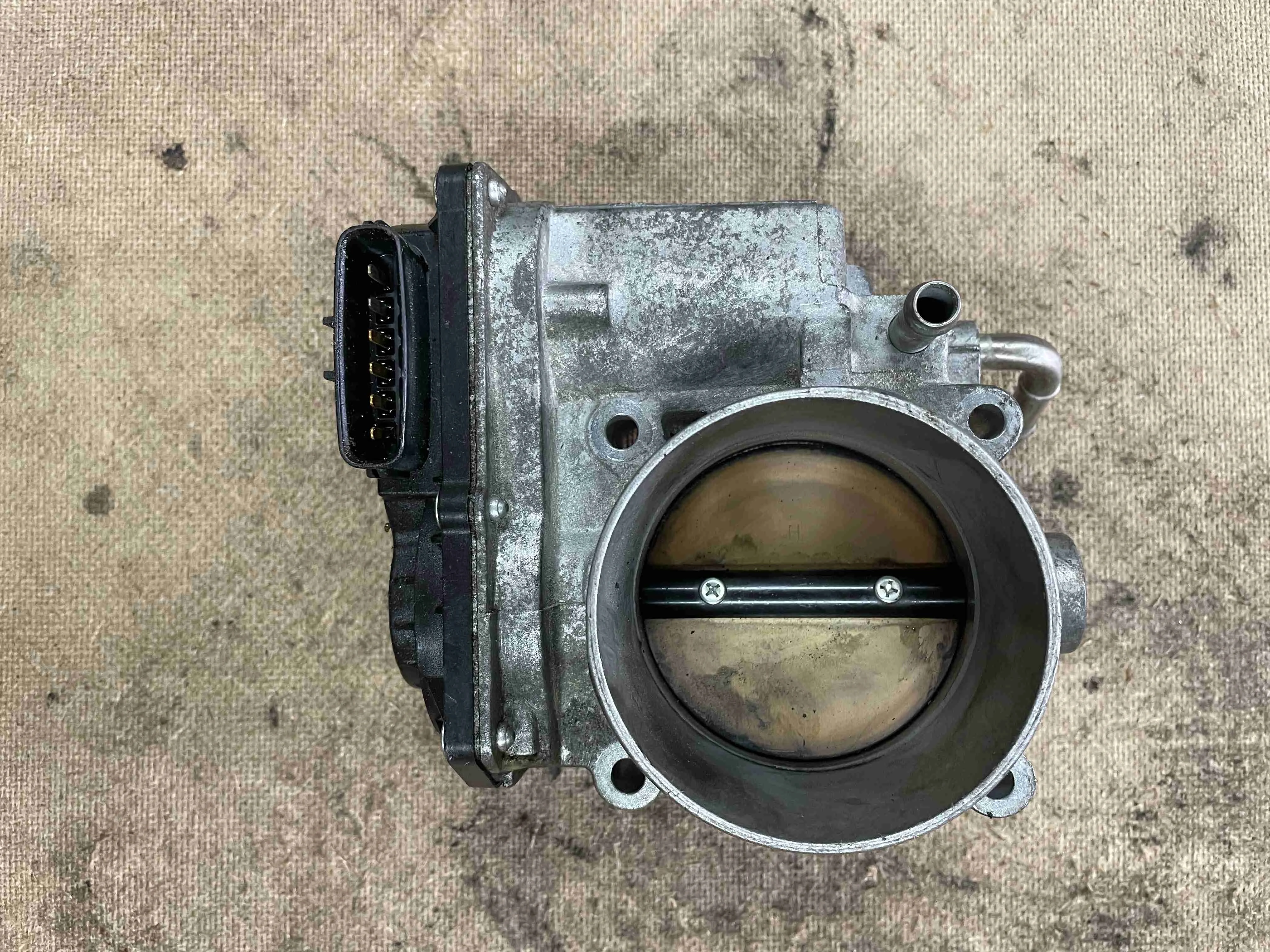 Заслонка дроссельная Mercedes-Benz W168 рестайлинг (2001—2004) A1661411225
 166940