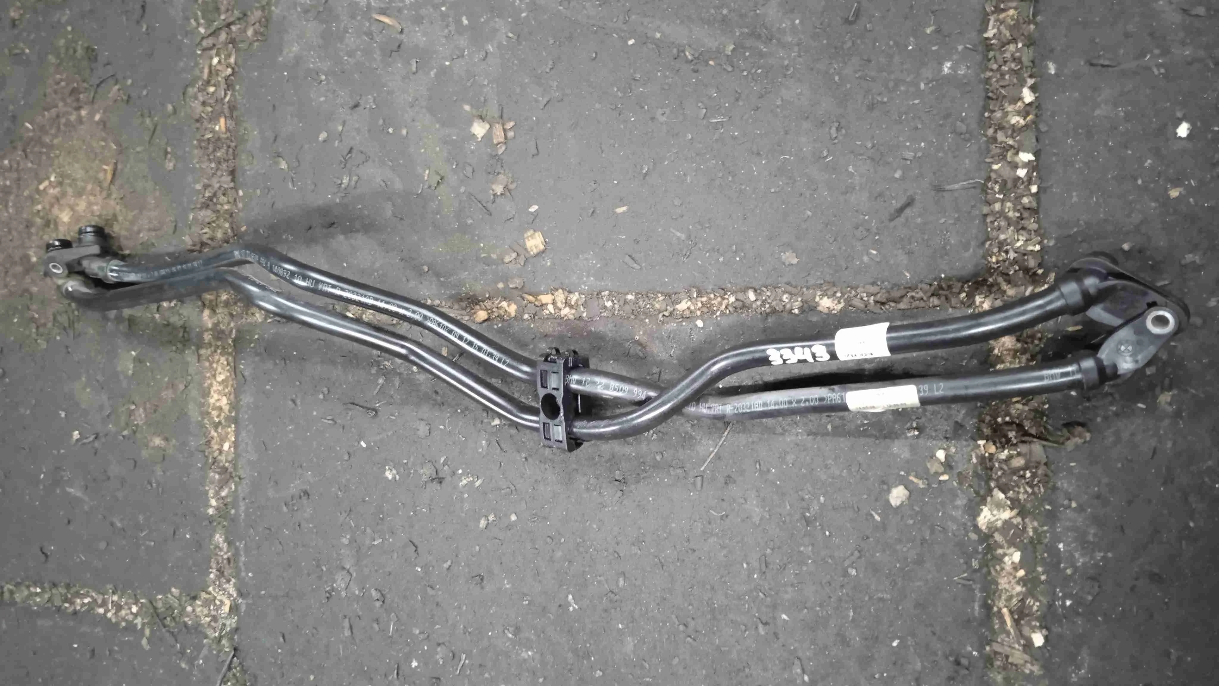 Трубка охлаждающей жидкости пластиковая BMW F15 (2013—2018) 17228509993
 N57D30A