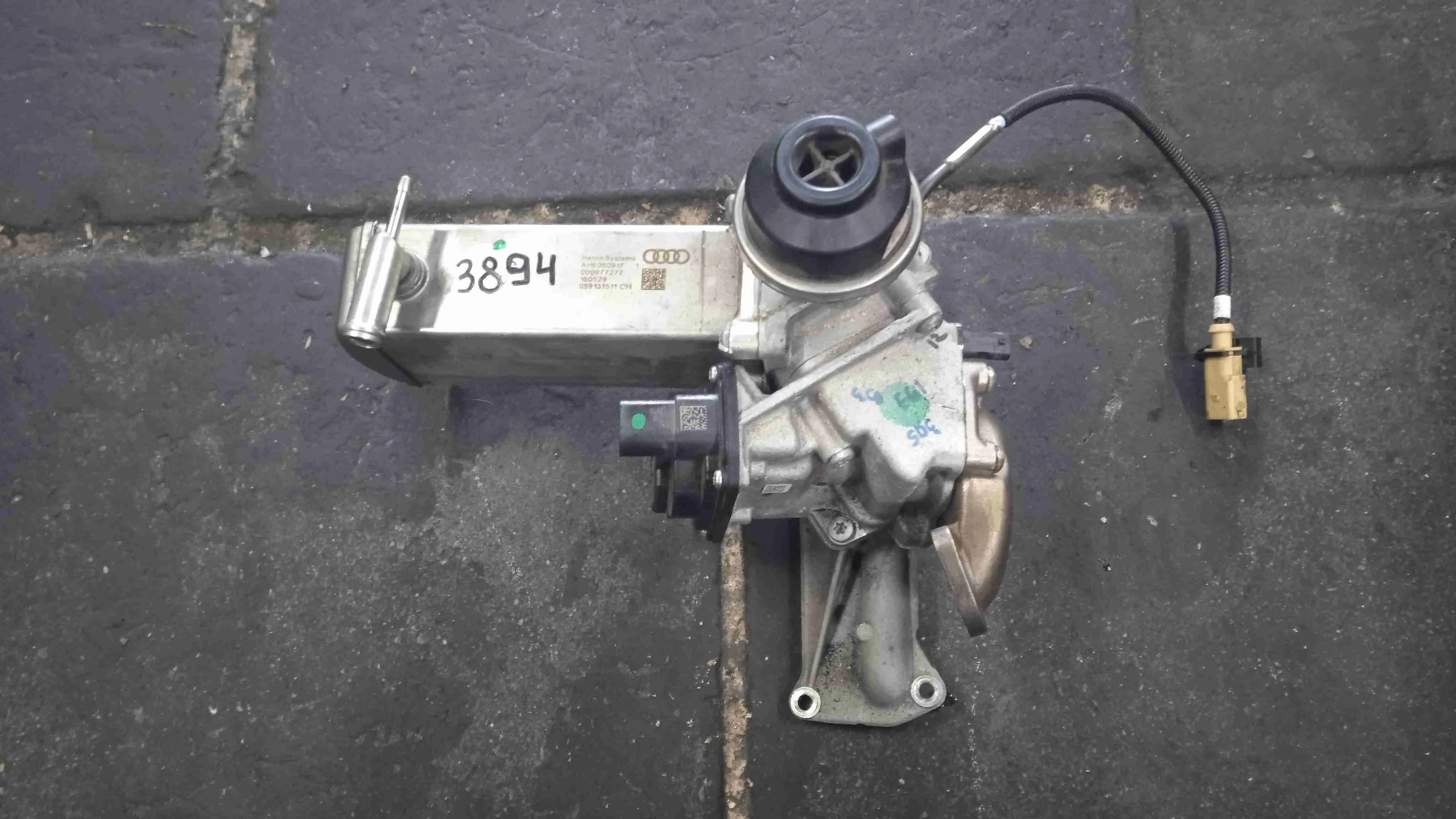 Радиатор EGR Audi 4M (2015—2020) 059131511CH
 CVM